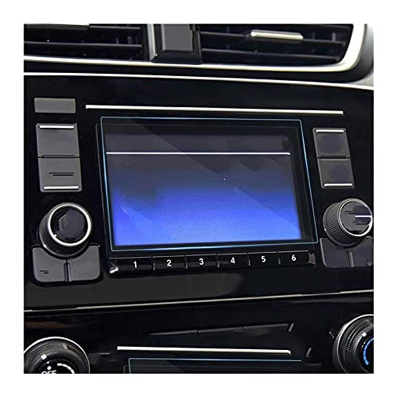 MKVAXR Instrumenten-Displayschutzfolie for CR-V CRV 2017 2018 2019, Auto-GPS-Navigations-Displayschutzfolie, Auto-Schutzfolie aus gehärtetem Glas Auto-Displayschutz(Black 5 Inch) von MKVAXR