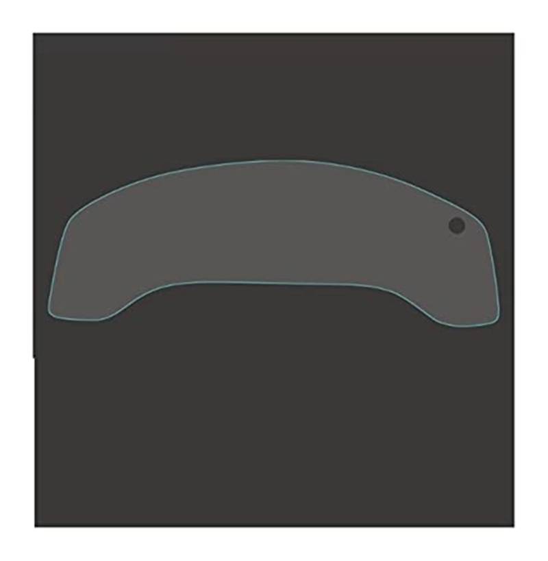 MKVAXR Instrumenten-Displayschutzfolie for CRV CR-V 2017 2018 5. Generation, Auto-HD-Schutzfolie, Auto-Navigations-Displayschutzfolie, gehärtetes Glas Auto-Displayschutz(Black Dashboard Screen) von MKVAXR