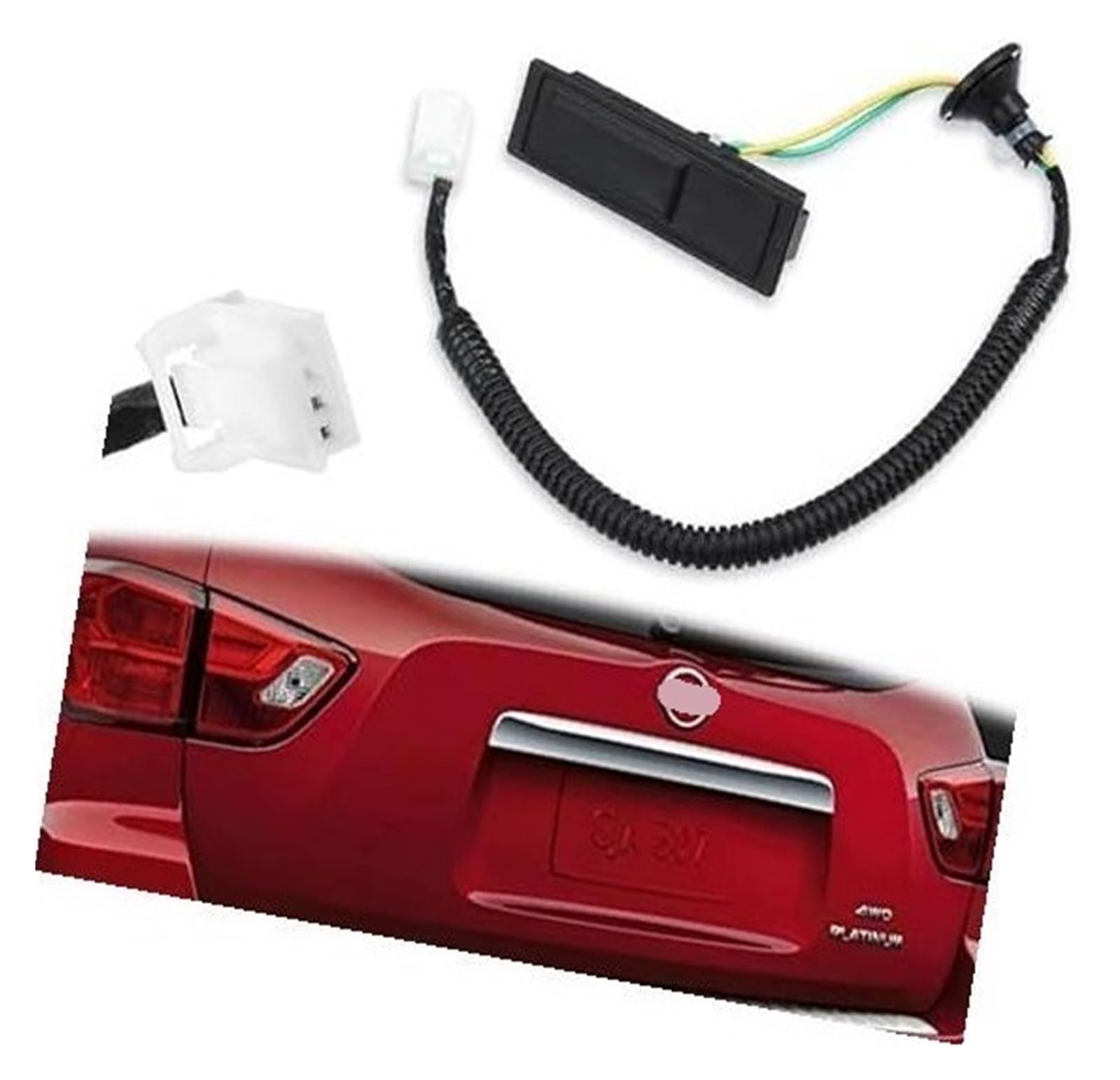 MKVAXR Kofferraumdeckel-Entriegelungsschalter kompatibel, for Nissan Pathfinder 2013-2019. Ersetzen Sie den Heckklappen-Entriegelungsschalter 25380-3JA0B Boot-Entriegelungsschalter MKVAXR Kofferraumdeckel-Entriegelungsschalter kompatibel, for Nissan Pathfinder 2013-2019. Ersetzen Sie den Heckklappen-Entriegelungsschalter 25380-3JA0B Boot-Entriegelungsschalter von MKVAXR