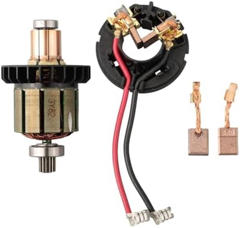 MKVAXR Kohlebürstenhalter und Bürste, for DDF482 DHP482 619380-9 619583-5, amp; Kohlebürsten-Austauschsatz, for Rotor, for Motor Ankerrotor von MKVAXR