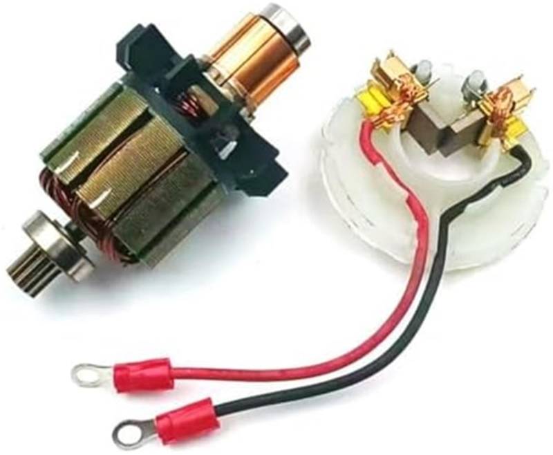 MKVAXR Kohlebürstenhalter und Bürste, for DHP456 BHP456 BDF DDF456 619263-3, Rotor 619263-3 Kohlebürstenhalter Ankerrotor von MKVAXR