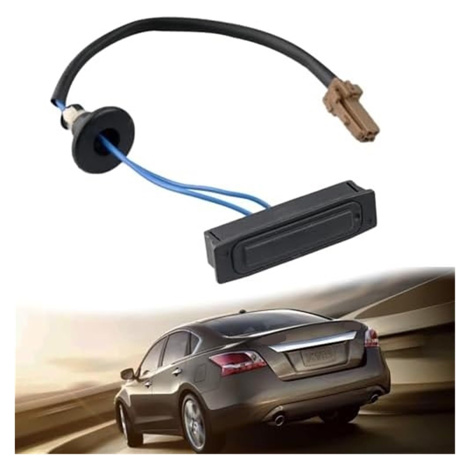 MKVAXR Kompatibel mit dem Entriegelungsschalter for den Kofferraumdeckel, for Infiniti, M35H, for Nissan, Altima, for Murano, for Versa. Ersetzen Sie den schwarzen Schalter for Öffnen der Heckklappe, MKVAXR Kompatibel mit dem Entriegelungsschalter for den Kofferraumdeckel, for Infiniti, M35H, for Nissan, Altima, for Murano, for Versa. Ersetzen Sie den schwarzen Schalter for Öffnen der Heckklappe, von MKVAXR
