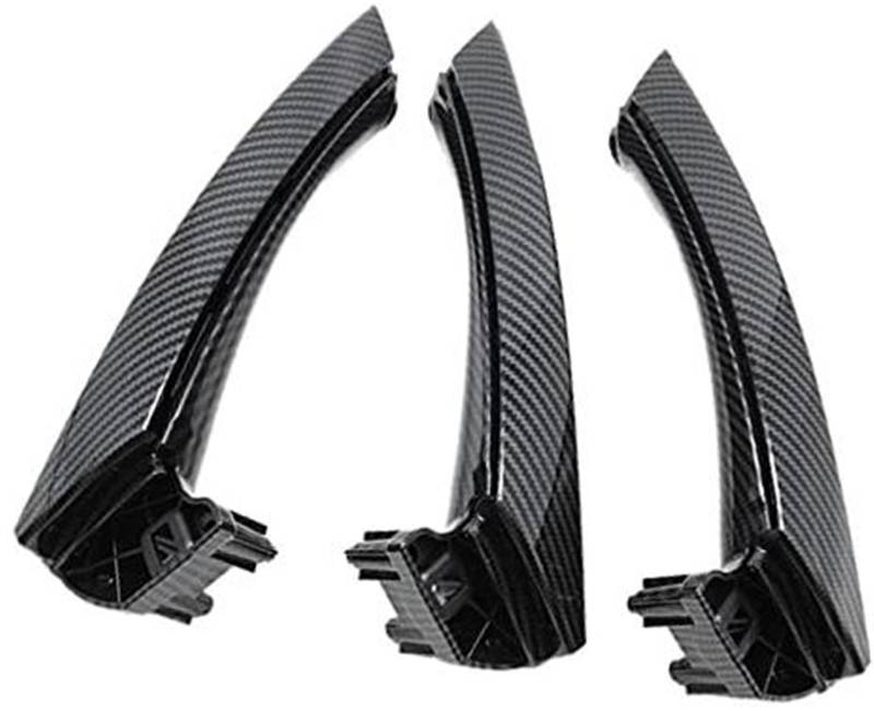 MKVAXR LHD RHD Auto-Innentürgriff-Set, for, 3er E90 E91 E92 316 318 320 325 328i 2004–2012(Carbon Fiber) von MKVAXR