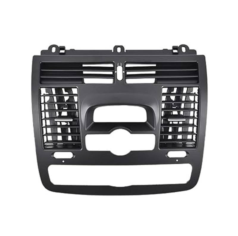 MKVAXR LHD RHD Auto Links rechts Centarl AC Vent Grille Air Outlet Panel Cover, for Vito Viano W636 W639 2004–2015 Lüftungsgitter(Black Central Model B) von MKVAXR