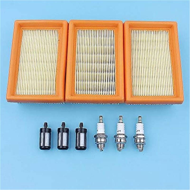 MKVAXR Luft-Kraftstofffilter Zündkerze Tune Up Kit Kompatibel mit TS400 TS 400 Betontrennsäge 4223 141 0300 Ersatz Ersatzteile Luftfilter-Tuning-Kit von MKVAXR