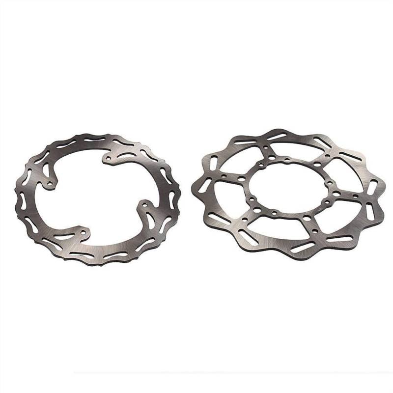 MKVAXR Motorrad 240mm Vorne Hinten Bremsscheibe Rotor Disk CR125 250 CRF 250R 250X 250RX 450R 450X 450RX 1995-2020 Motocross MX von MKVAXR