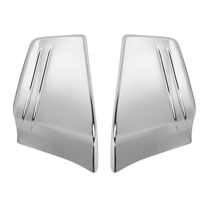 MKVAXR Motorrad Batterie Side Covers Verkleidung Chrom Schwarz Schutz Protector VTX 1800C VTX1800C Nach 2002-2008 ABS ABS Seitliche Batterieabdeckung(Chrome) von MKVAXR