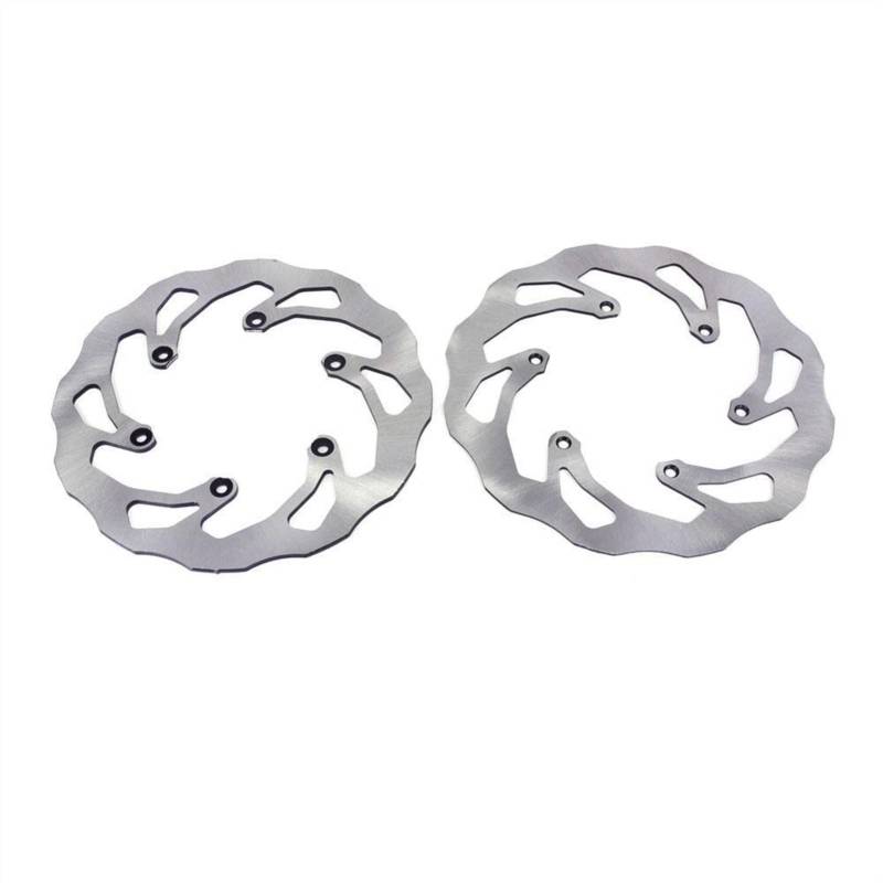 MKVAXR Motorrad-Bremsscheibe vorne hinten, for Yamaha, YZ125 YZ250 YZ250F WR250F 2002-2018 WR450F YZ450F 2003-2017 WR125 WR250 2002-2007 WR426F(Front) von MKVAXR