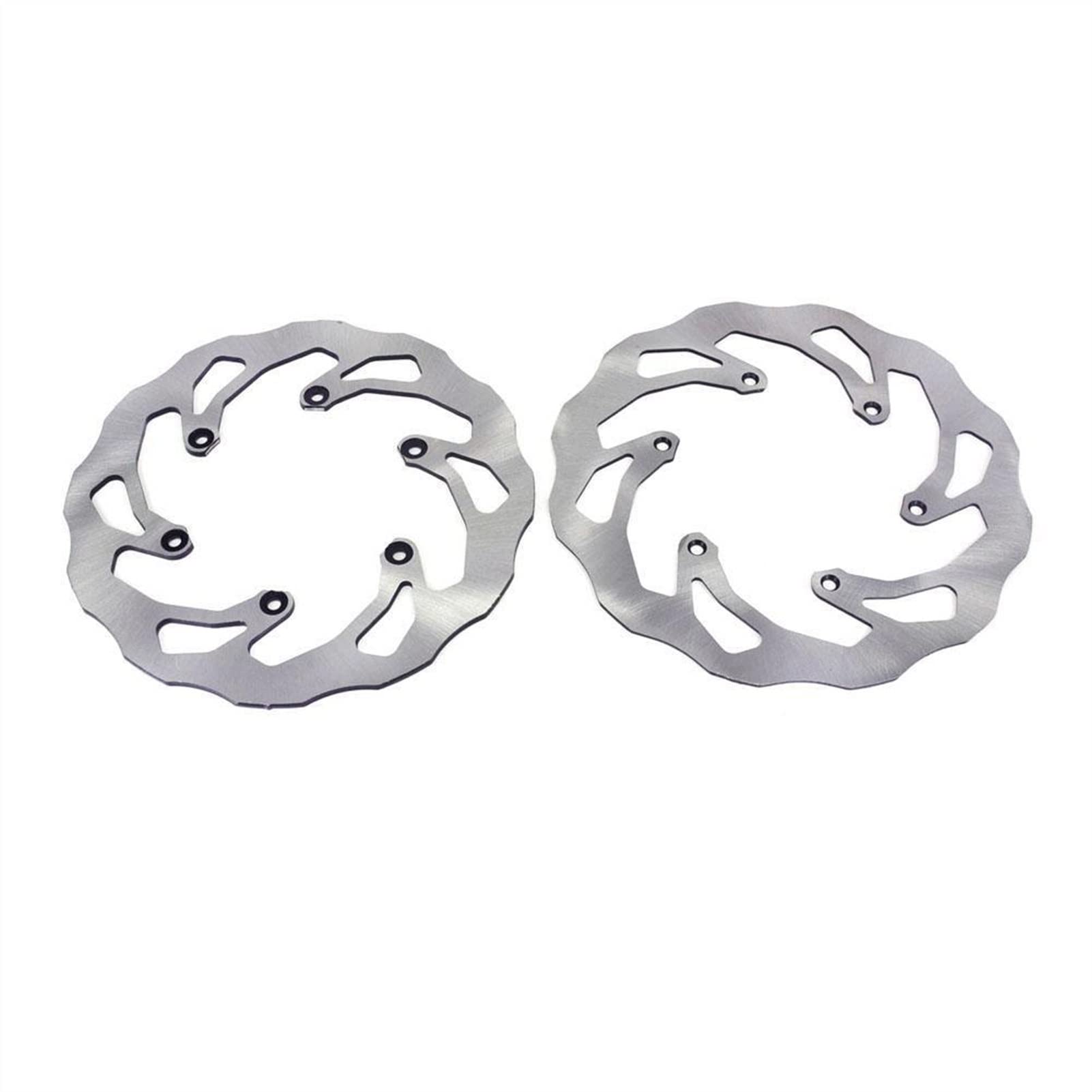 MKVAXR Motorrad-Bremsscheibe vorne hinten, for Yamaha, YZ125 YZ250 YZ250F WR250F 2002-2018 WR450F YZ450F 2003-2017 WR125 WR250 2002-2007 WR426F(Front and Rear) von MKVAXR