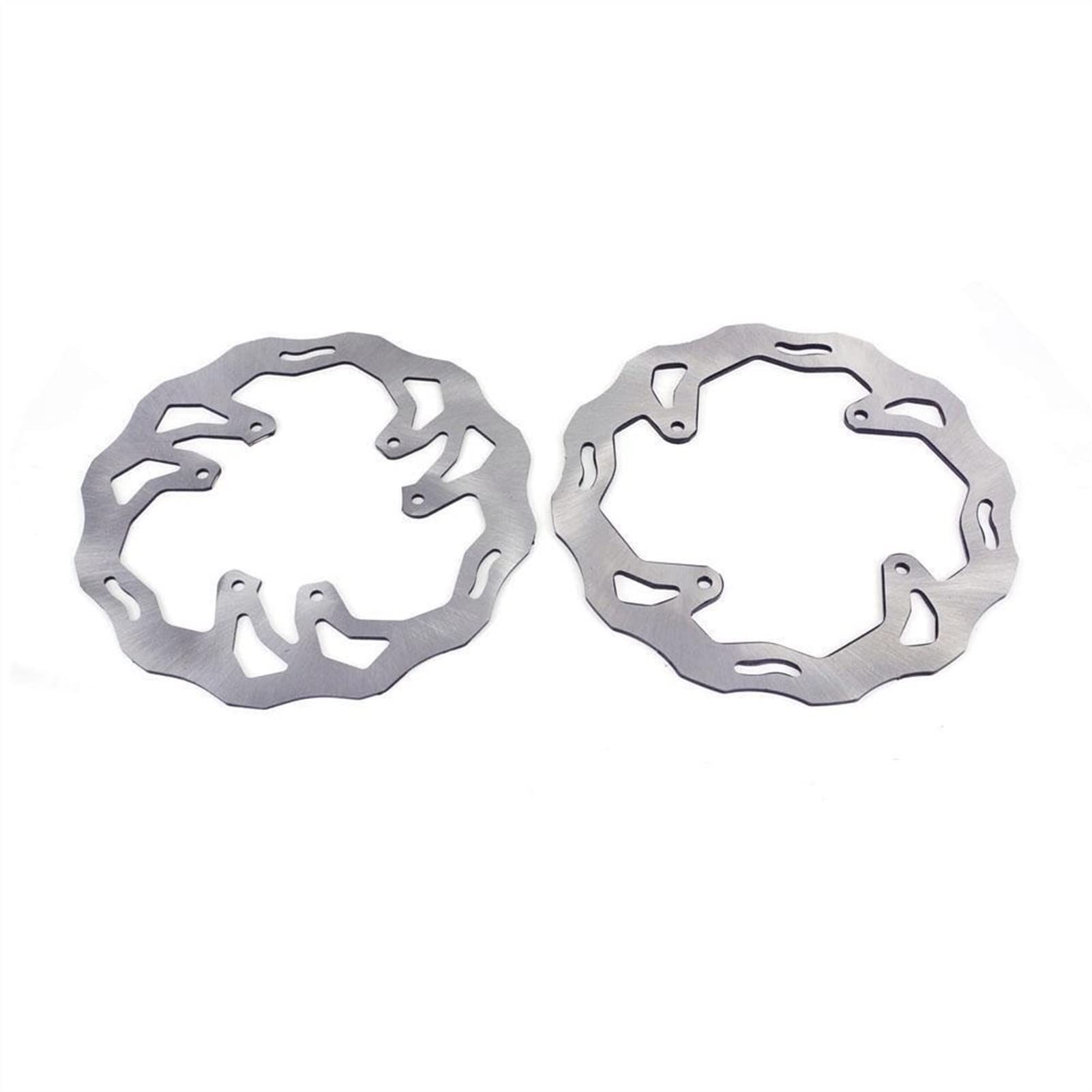 MKVAXR Motorrad-Bremsscheiben vorn und hinten, for CR125R CR250R 2002-2007 CRF250R 2004-2014 CRF450R 2002-2014 CRF250X 2004-2017 CRF450X 2005-2017 MKVAXR Motorrad-Bremsscheiben vorn und hinten, for CR125R CR250R 2002-2007 CRF250R 2004-2014 CRF450R 2002-2014 CRF250X 2004-2017 CRF450X 2005-2017 von MKVAXR