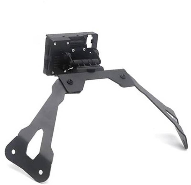 MKVAXR Motorrad-Telefonhalterung, for J 300 J300 2013 2017 2018 2019 2020 2021 Motorrad-Telefon-GPS-Navigationshalterung USB-Drahtloses Ladeständer-Adapt-Halter-Kit(Black USB and Bracket) von MKVAXR