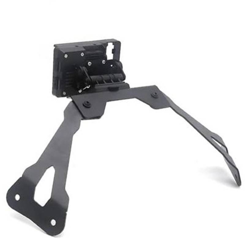 MKVAXR Motorrad-Telefonhalterung, for J 300 J300 2013 2017 2018 2019 2020 2021 Motorrad-Telefon-GPS-Navigationshalterung USB-Drahtloses Ladeständer-Adapt-Halter-Kit(Black Wireless and Bracket) von MKVAXR