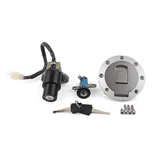 MKVAXR Motorrad-Zündschalter, Tankdeckel, Schlüsselschloss-Set, for TZR125 TZM150 TZR150 TDM850 Zündschlüssel für Autositze MKVAXR Motorrad-Zündschalter, Tankdeckel, Schlüsselschloss-Set, for TZR125 TZM150 TZR150 TDM850 Zündschlüssel für Autositze von MKVAXR