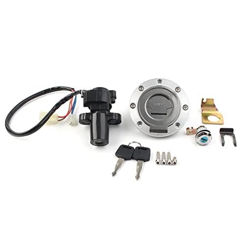 MKVAXR Motorrad-Zündschalter-Benzindeckel-Verschlussschlüsselsatz, for YZF-R1 1998 1999, 2004 2005 2006 2007 2008 2009 2010 2011 2012 Zündschlüssel für Autositze MKVAXR Motorrad-Zündschalter-Benzindeckel-Verschlussschlüsselsatz, for YZF-R1 1998 1999, 2004 2005 2006 2007 2008 2009 2010 2011 2012 Zündschlüssel für Autositze von MKVAXR