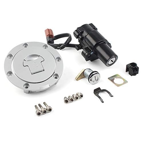 MKVAXR Motorrad-Zündschalter-Schlüsselschloss-Tankdeckel-Set for CBR1000RR 2008-2014, CBR600RR 2007-2014 Zündschlüssel für Autositze MKVAXR Motorrad-Zündschalter-Schlüsselschloss-Tankdeckel-Set for CBR1000RR 2008-2014, CBR600RR 2007-2014 Zündschlüssel für Autositze von MKVAXR