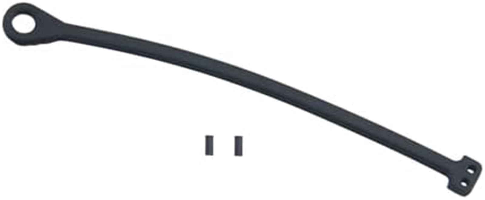 MKVAXR Öl Benzin Öl Tankdeckel Leitungskabel, for Golf, for Jetta, for Passat, for Polo, for A3 A4 A6 A7 A8, for Octavia, for Seat Tankdeckel-Haltegurt(Black Cable Without Clip) von MKVAXR