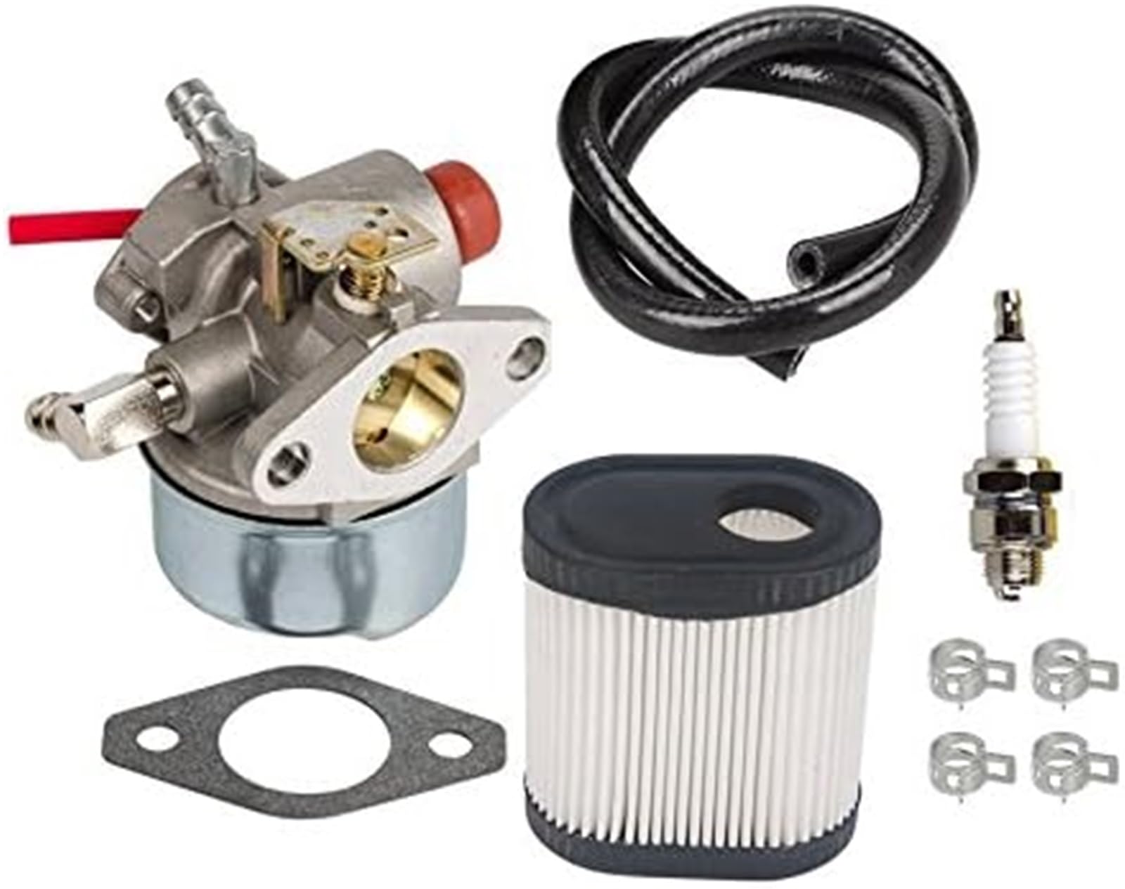 MKVAXR OxoxO Vergaser mit 36905 Luftfilter, Kraftstoffleitung, Tune-Up-Kit, kompatibel mit Toro 20016 20017 20018 6,75 PS LV195EA LV195XA Recycler-Rasenmäher-Vergaser Luftfilter-Tuning-Kit MKVAXR OxoxO Vergaser mit 36905 Luftfilter, Kraftstoffleitung, Tune-Up-Kit, kompatibel mit Toro 20016 20017 20018 6,75 PS LV195EA LV195XA Recycler-Rasenmäher-Vergaser Luftfilter-Tuning-Kit von MKVAXR