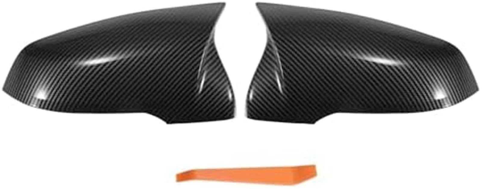 MKVAXR Paar Auto-Rückspiegel-Abdeckkappen for Fahrer- und Beifahrerseite, Ersatz, schwarz glänzend, for, X1, X2, 220i, Z4, for Toyota, Spiegelschutzabdeckungen, Außenverkleidungen Auto-Außenspiegelab MKVAXR Paar Auto-Rückspiegel-Abdeckkappen for Fahrer- und Beifahrerseite, Ersatz, schwarz glänzend, for, X1, X2, 220i, Z4, for Toyota, Spiegelschutzabdeckungen, Außenverkleidungen Auto-Außenspiegelab von MKVAXR