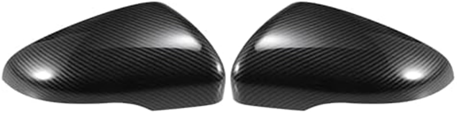 MKVAXR Paar Auto-Rückspiegelabdeckungen for Fahrer- und Beifahrerseite, Ersatzkappen aus schwarzer Kohlefaser, for Volkswagen, for Golf, MK6, for Touran, Dekoration for Spiegelschutzabdeckungen Auto-A MKVAXR Paar Auto-Rückspiegelabdeckungen for Fahrer- und Beifahrerseite, Ersatzkappen aus schwarzer Kohlefaser, for Volkswagen, for Golf, MK6, for Touran, Dekoration for Spiegelschutzabdeckungen Auto-A von MKVAXR