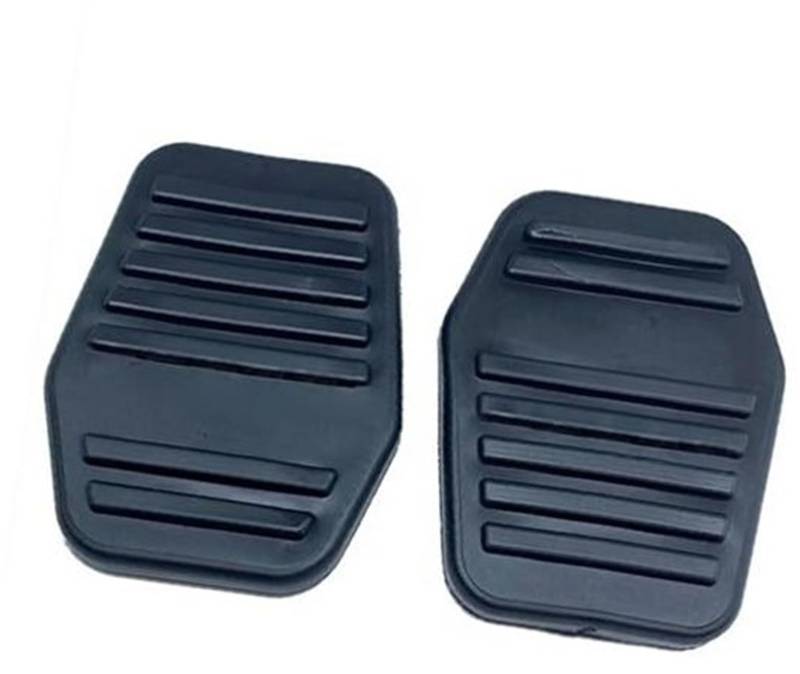 MKVAXR Pedalauflage, for Fiesta, MK5, for Classic, for Ikon 2008 2007 2006 2005 2004 2003 2002 6789917 Auto Gummibremskupplungs-Fußpedalauflageabdeckung Auto-Kupplungspedal(Black 1PIECE) von MKVAXR
