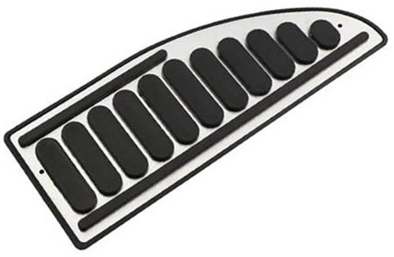 MKVAXR Pedalauflage, for Focus, 2 3 4 MK2 MK3 MK4 2005-2018, for Kuga Auto Auto Gaspedale Bremspedal Kupplungspedale Ruhepedalabdeckung Auto-Kupplungspedal(Black 1 Piece Rest Pedal) von MKVAXR