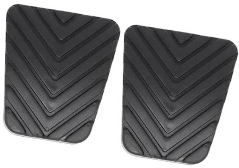 MKVAXR Pedalauflage, for Hyundai, for Getz, for Prime, for Click TB 2002 2003 2004 2005 2006 2007 2008 2009 2010 Autobremse Kupplung Fußpedal Gummiauflage Abdeckung Auto-Kupplungspedal(Black 2piece) von MKVAXR