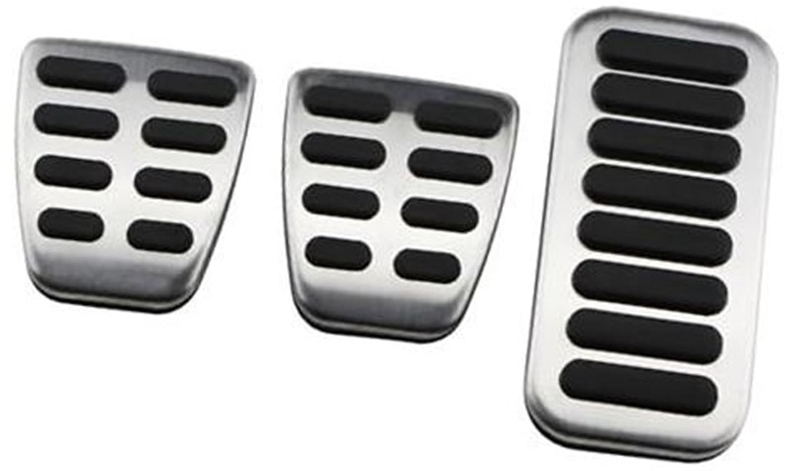 MKVAXR Pedalauflage, for Kia, for KX, for Cross, for NIRO, for Seltos, for Stonic, for forte, for CEED, for XCEED Edelstahl Auto Gas Bremse Kupplung Pedal Auto-Kupplungspedal(Black MT Pedal) von MKVAXR