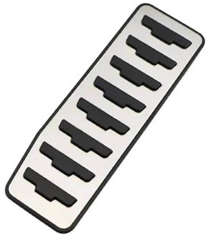 MKVAXR Pedalauflage, for Land, for Rover, for Freelander 2 LR2 2008 2009 2010 2011 2012 2013 2014 Auto Kraftstoff Gas Beschleuniger Bremspedale Pad Platte Abdeckung Auto-Kupplungspedal(BLACK 1piece Re von MKVAXR