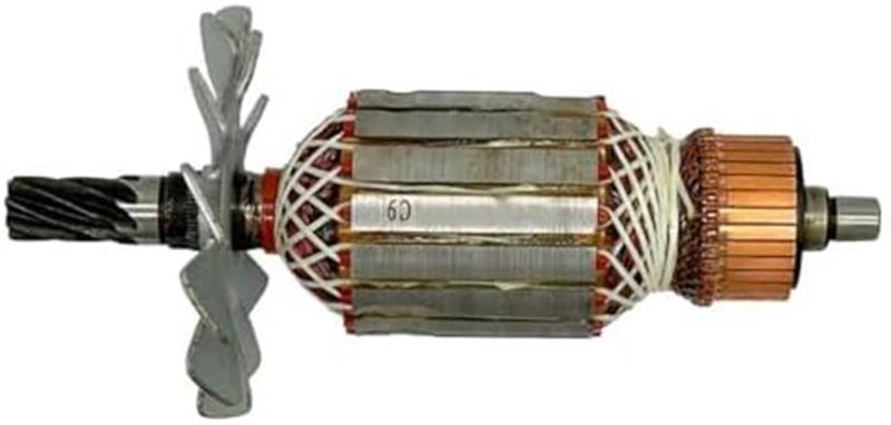 MKVAXR ReliableRotor-Anker, for C9-Kreissägen-Schneidemotor, 8-Zähne-Stator, Robustes Design Ankerrotor von MKVAXR