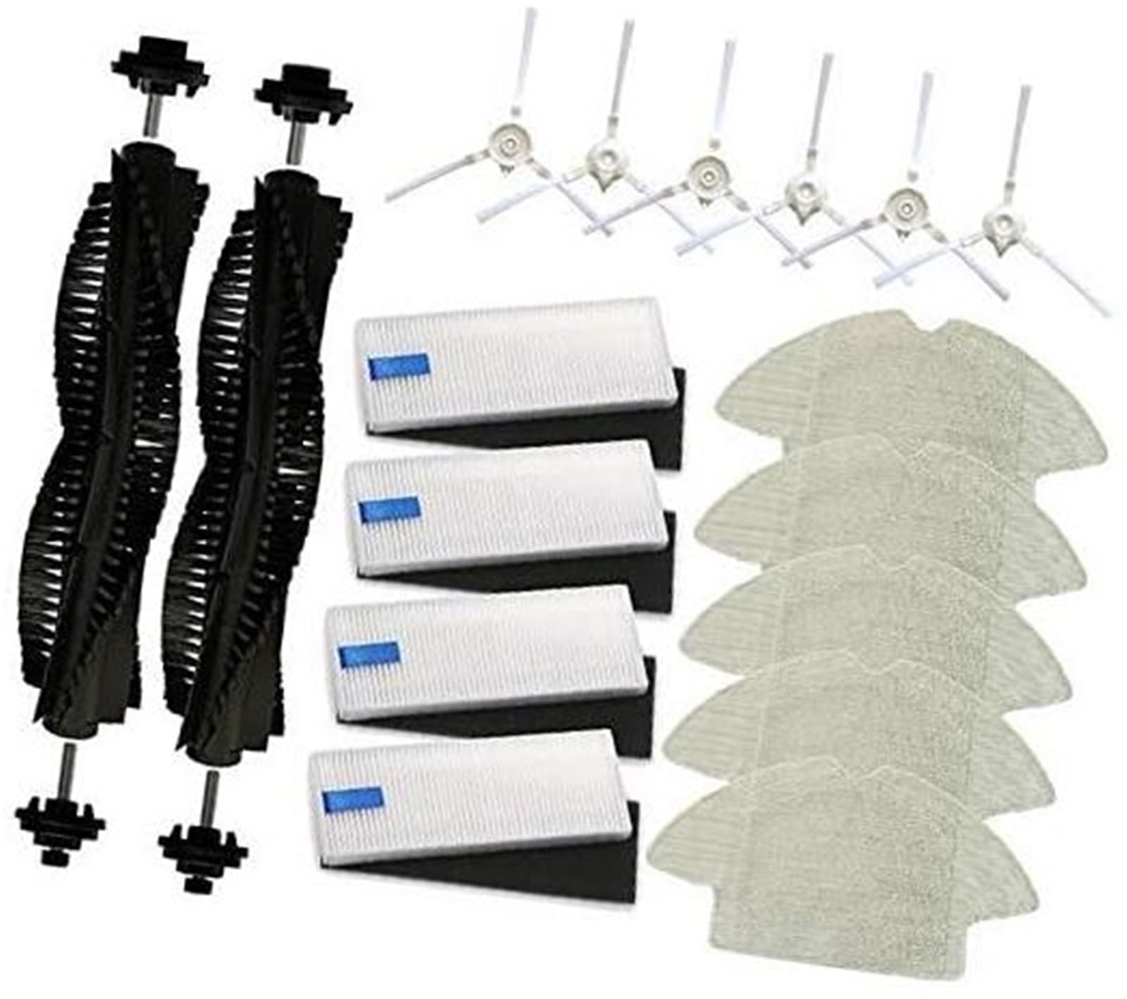 MKVAXR Roller Seite Bürsten Filter Mops, for Roboter 360 S6 Staubsauger Zubehör Teile Roboterstaubsauger-Ersatzkit MKVAXR Roller Seite Bürsten Filter Mops, for Roboter 360 S6 Staubsauger Zubehör Teile Roboterstaubsauger-Ersatzkit von MKVAXR