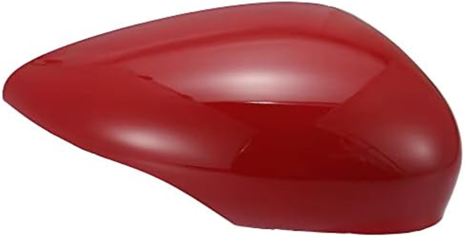 MKVAXR Rote rechte Seitentür-Außenspiegelabdeckung, Rückspiegelkappe Auto-Außenspiegelabdeckung(Red) von MKVAXR