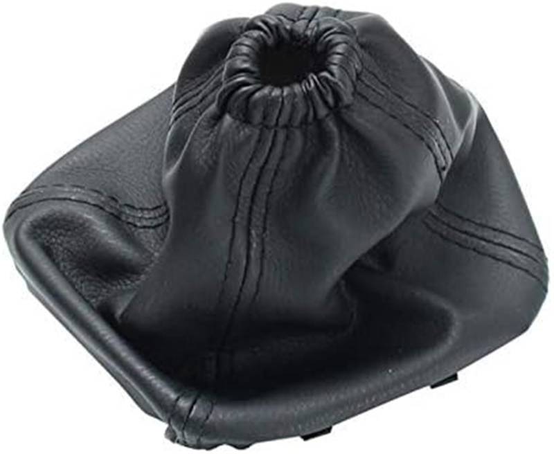 MKVAXR Schaltknauf, for Ford Transit Van MK7 2006-2013 Auto-Schalthebelmanschette Leder-Kofferraumabdeckung Schwarzes PU-Leder Fahrzeug-Schaltknauf von MKVAXR