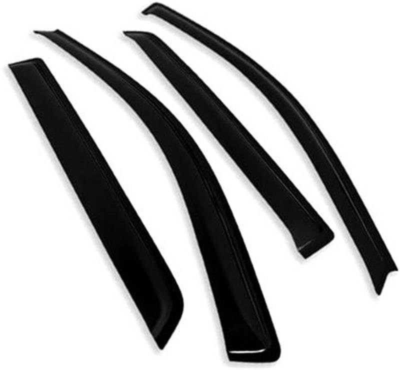 MKVAXR Seitenfenster-Abweiser, for VW, for Golf, 4 Mk4 1997 1998 1999 2000 2001 2002 2003, Auto-Wetterschutz, Wetterschutz, Sonnen- und Regenschutz Sonnenschutz für Seitenfenster von MKVAXR