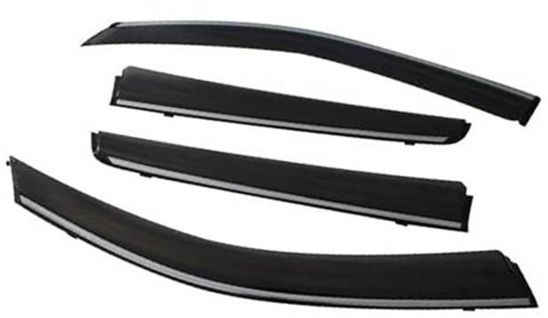 MKVAXR Seitentürfenster-Regenvisier, for Subaru, Crosstrek 2024 2025, Windschutz, Sonnenschutz, Regenschutz, Zubehör, Sonnenschutz, Lüftungsabweiser Sonnenschutz für Seitenfenster von MKVAXR