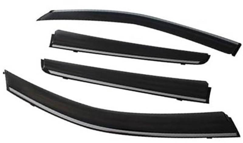 MKVAXR Seitliche Windabweiser, for Hyundai, Creta IX25 2014 2015 2016 2017 2018 2019 Fenstervisier Regenschutz Türvisier Lüftungsschirme Sonnenschutz für Seitenfenster von MKVAXR