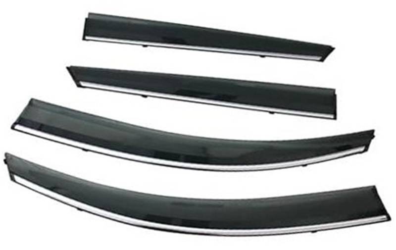 MKVAXR Sonnen-, Wind- und Regenschutz, for Hyundai, Santafe 2006 2007 2008 2009 2010 2011 2012 2013 2014, Auto-Seitenfenster-Windabweiser, Lüftungsblenden Sonnenschutz für Seitenfenster von MKVAXR