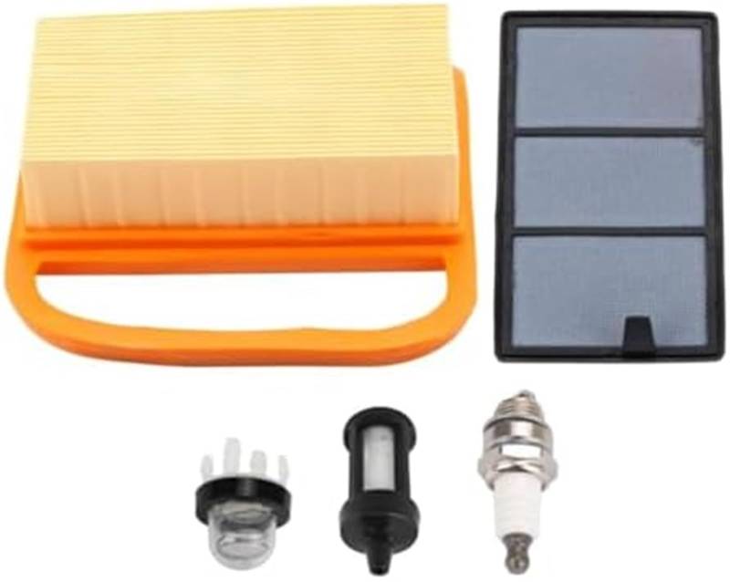 MKVAXR TS410 Luftfilterersatz for STHIL TS420 TS500I TS410 TS410Z TS420Z Betontrennsäge 4238 140 4401 mit Primer-Birne, Kraftstoff-Tuning-Kit Luftfilter-Tuning-Kit von MKVAXR