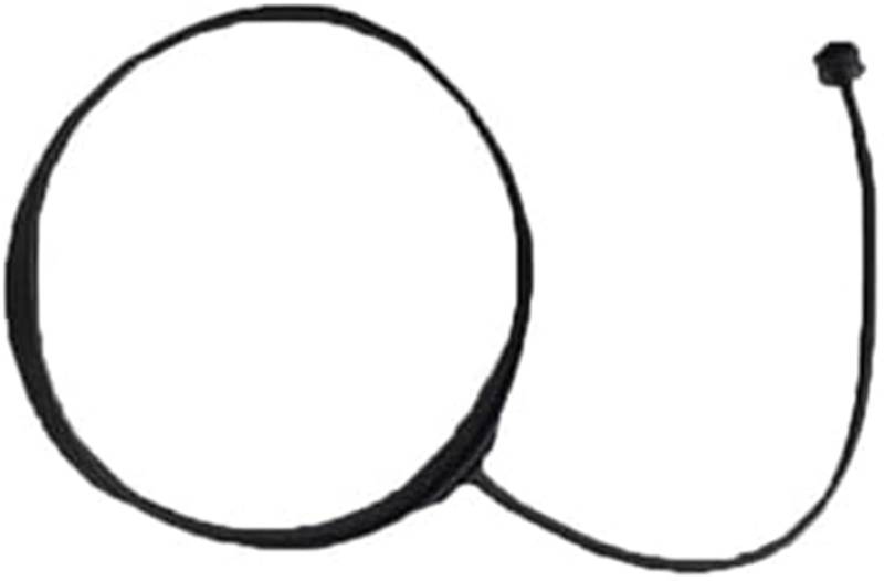 MKVAXR Tankdeckel-Kabel, for, for 6er E63 E64 7er E65 E66 E68 F01 F02 F04 X3 E83 X5 E70 E71, for, for X6 E71 Tankdeckel-Haltegurt(Black 1X-01) von MKVAXR