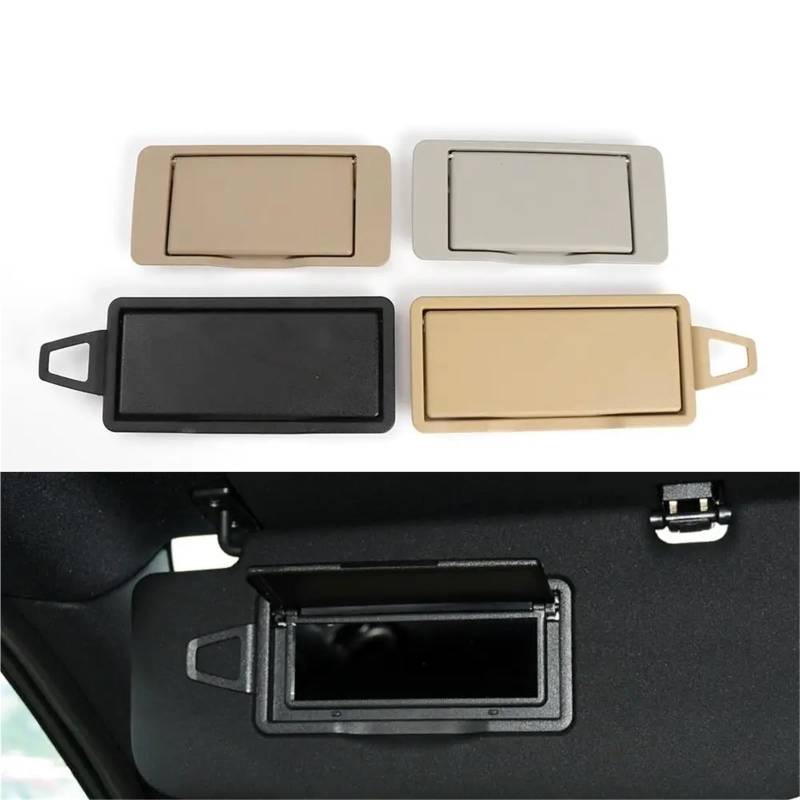 MKVAXR W164 X164 W251 Auto-Sonnenschutz, Visierspiegel, Make-up-Kosmetikspiegel, for Mercedes Benz, ML GL R-Klasse ML300 ML320 R500 GL400 Make-up-Spiegel für die Sonnenblende im Auto(Model A Left Yell von MKVAXR