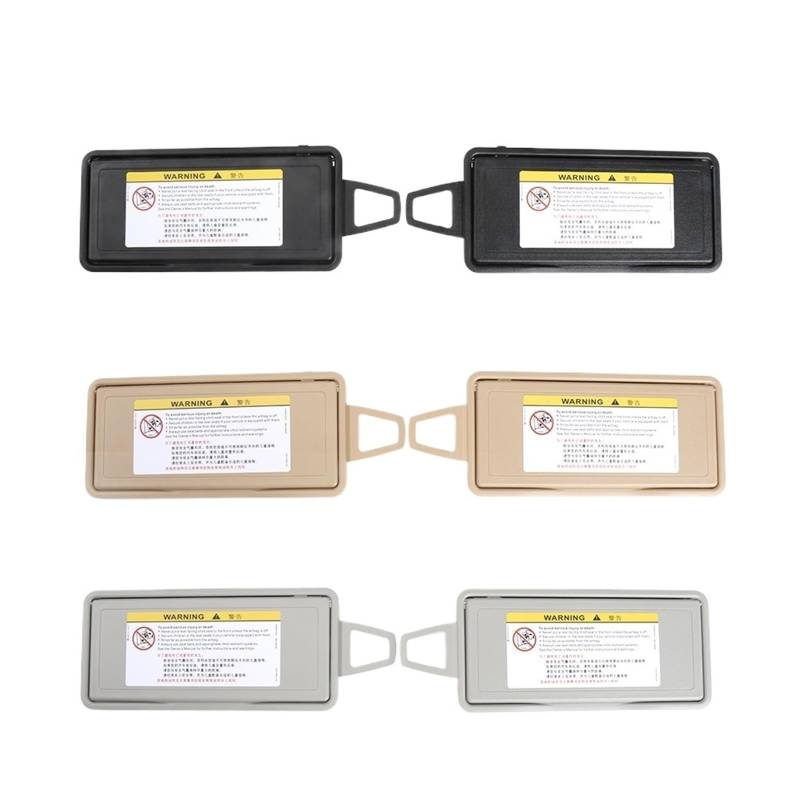 MKVAXR W220 Auto Sonnenblende Schatten Spiegelabdeckung Schatten Fall Board, for Benz, S Klasse 1998-2005 Sonnenblende Make-Up Spiegel Abdeckung Ohne Spiegel Make-up-Spiegel für die Sonnenblende im Au von MKVAXR