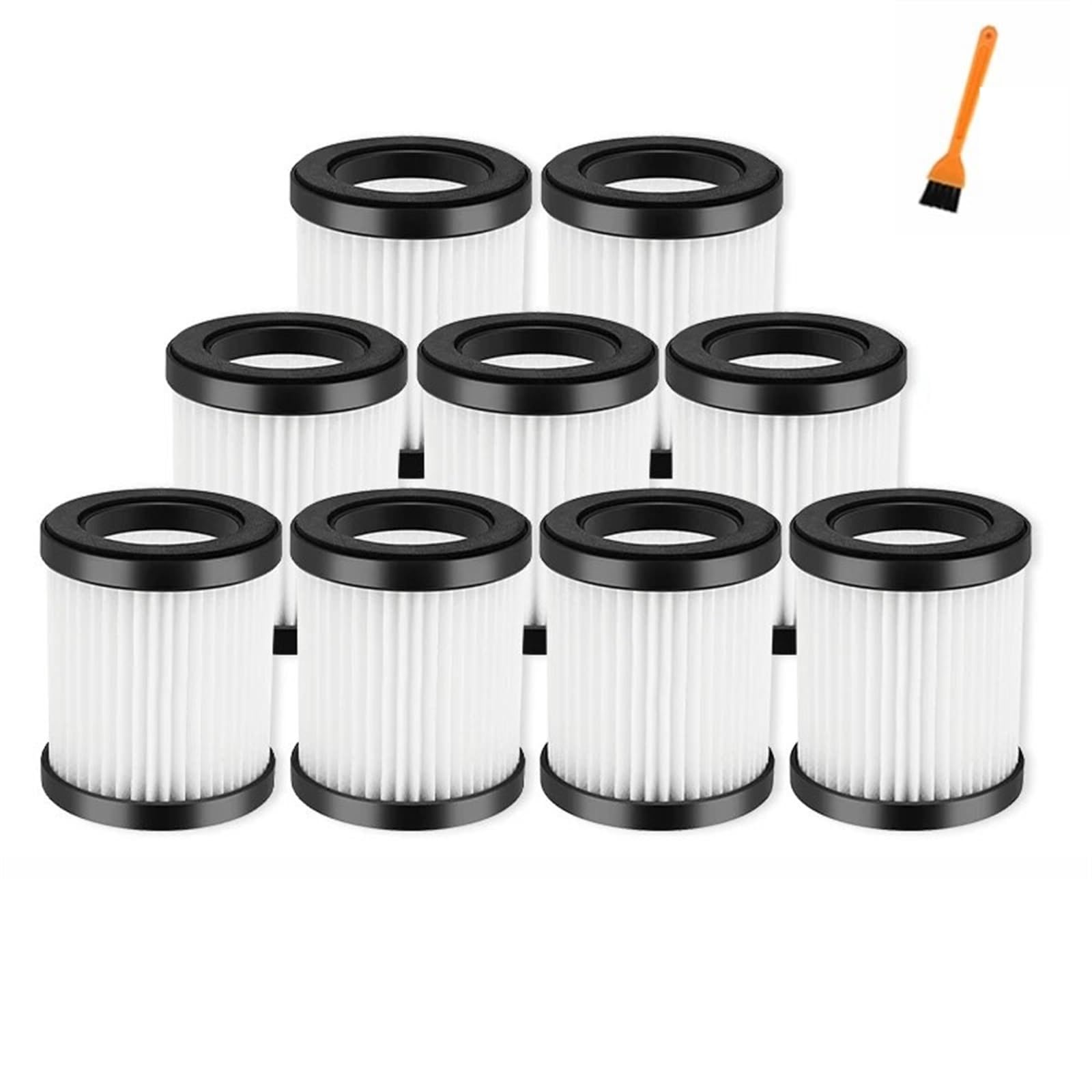MKVAXR Waschbarer HEPA-Filter, for MOOSOO, XL-618A X6, for GeeMo, G201, Akku-Staubsauger, Filterelemente, Ersatzteile Auto-Vakuumfilter(9 HEPA) von MKVAXR