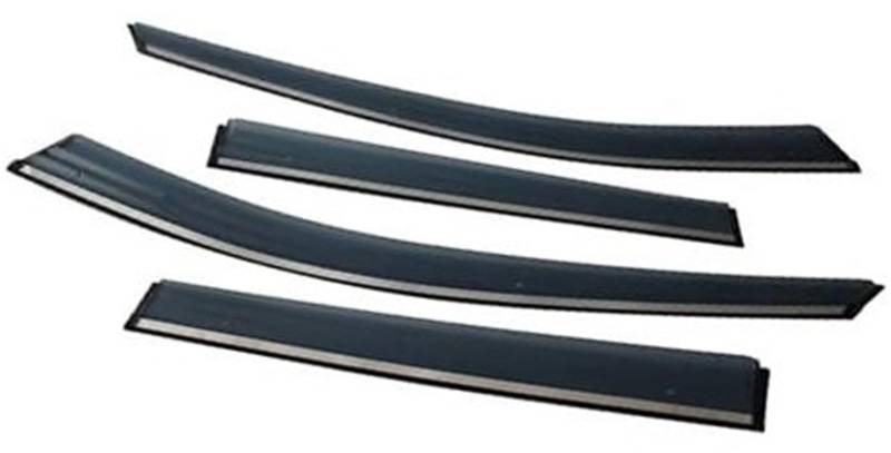 MKVAXR Weathershiled, for VW, for Touareg, 2004 2005 2006 2007 2008 2009 2010, Seitenfenster-Entlüftungsvisier, Sonnenschutz, Regenabweiser, Schutz, Markisen, Unterstände Sonnenschutz für Seitenfenste von MKVAXR