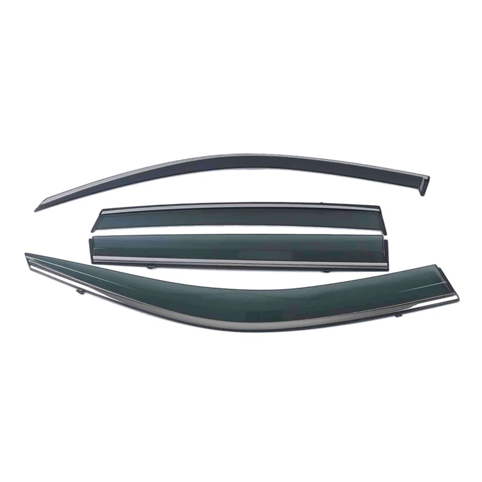 MKVAXR for Changan, CS15 2016-2023 Autofenster Sonnenschutz Regenschutz Visiere Schild Markisen Schutz Schutzabdeckung Zierrahmen Aufkleber Sonnenblende für Seitenfenster(for CS15 2019-2023) von MKVAXR