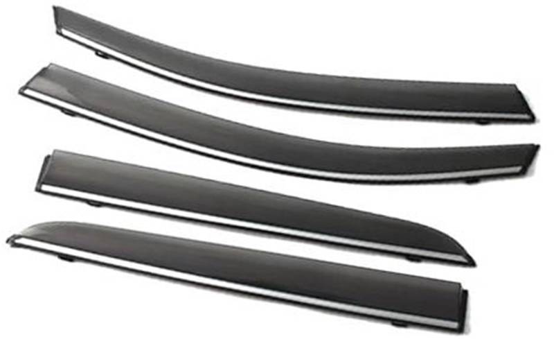 MKVAXR for Hyundai, Verna Limousine 2017 2018 2019 2020 2021 2022 Auto Wetterschutz Tür Visier Wind Sonne Regen Wachen Sonnenschutz für Seitenfenster von MKVAXR