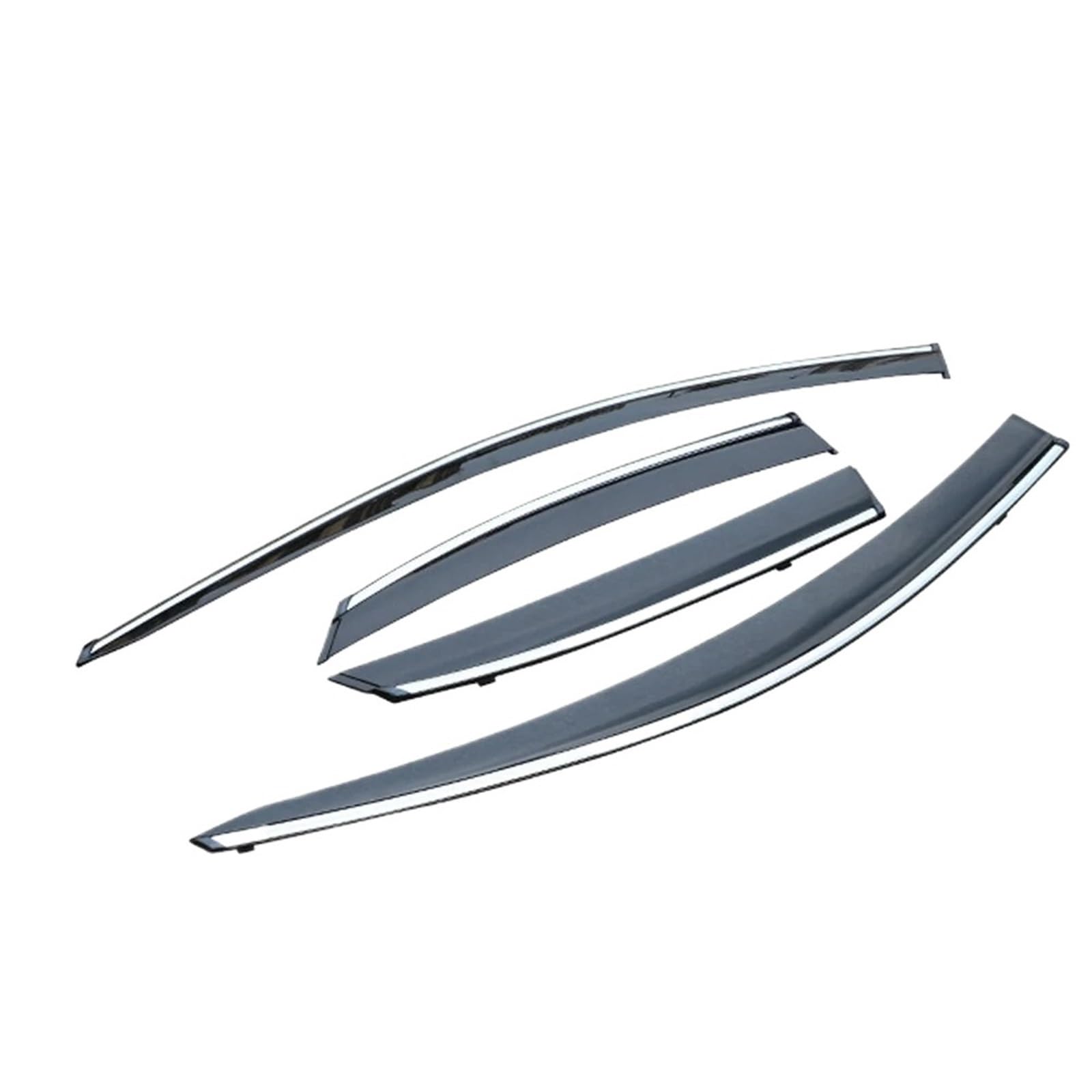 MKVAXR for Lexus, NX RX 2015-2022 Autofenster Sonnenschutz Regenschutz Visiere Schild Schutz Schutzabdeckung Zierrahmen Aufkleber Sonnenblende für Seitenfenster(for NX 2015-2021) von MKVAXR