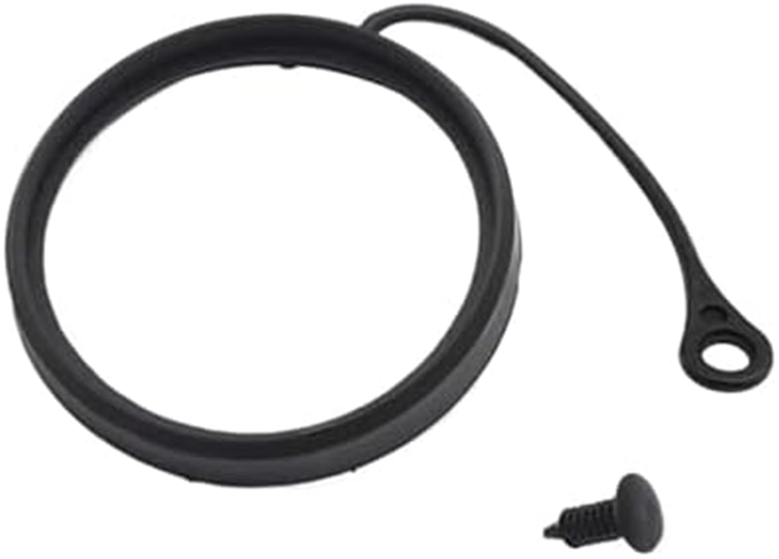 MKVAXR for Mercedes-Benz, for CEAS-Klasse W211 W203 W204 W210 W124 AMG W202 CLA W212 W220 Öltank-Abdeckkappe Kabelseil A2214700605 Tankdeckel-Haltegurt(Black Old Model) von MKVAXR