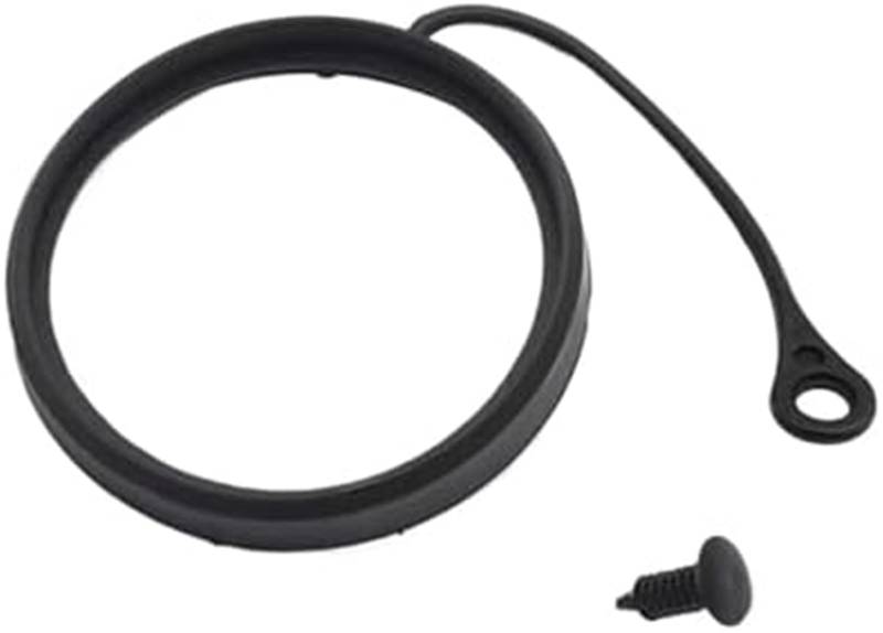 MKVAXR for Mercedes-Benz, for CEAS-Klasse W211 W203 W204 W210 W124 AMG W202 CLA W212 W220 Öltank-Abdeckkappe Kabelseil A2214700605 Tankdeckel-Haltegurt(Black Old Model) von MKVAXR