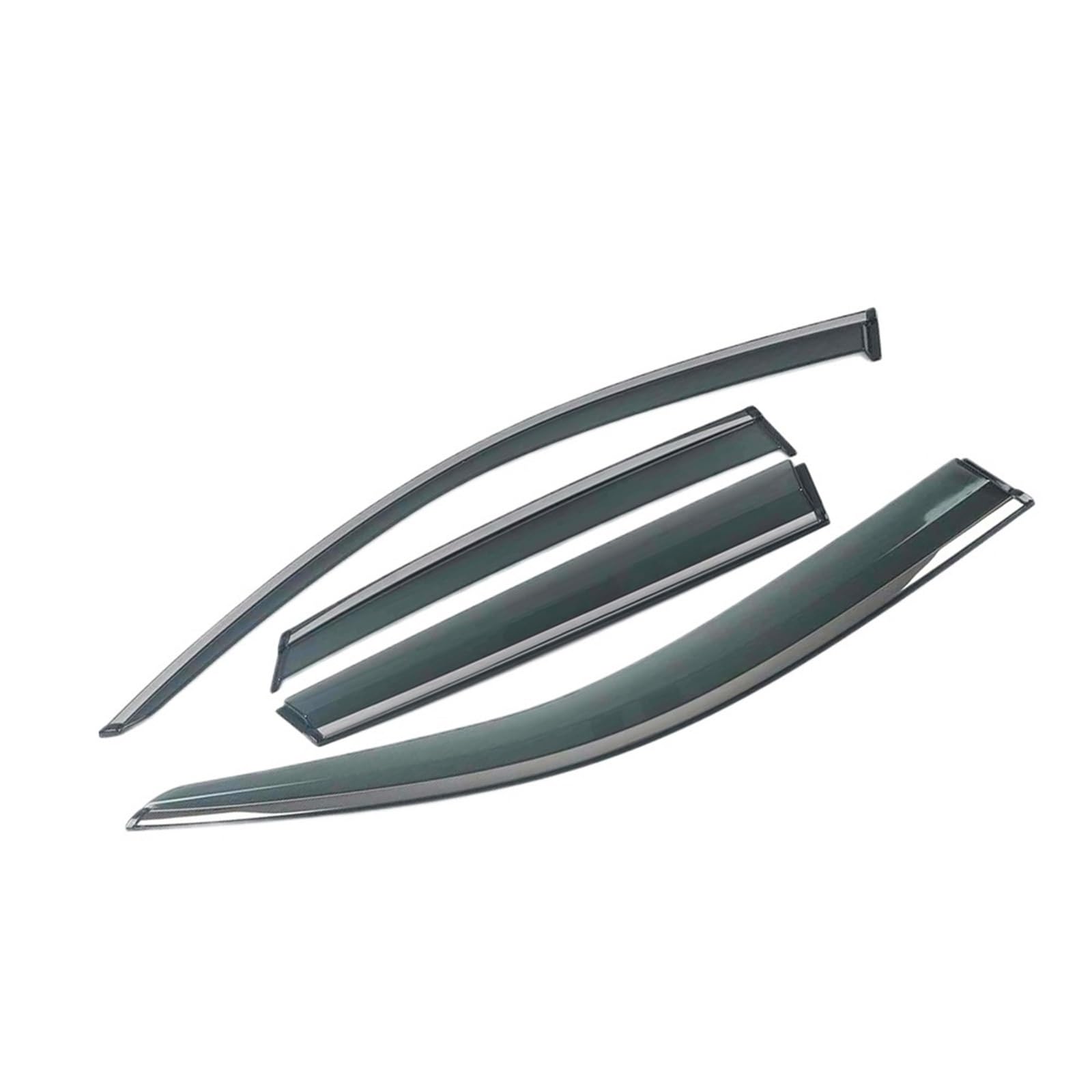 MKVAXR for Skoda, Fabia 2010-2019 Autofenster Sonnenschutz Regenschutz Visier Schild Schutz Schutz Abdeckung Zierrahmen Aufkleber Zubehör Sonnenblende für Seitenfenster(for Fabia 10-14) von MKVAXR