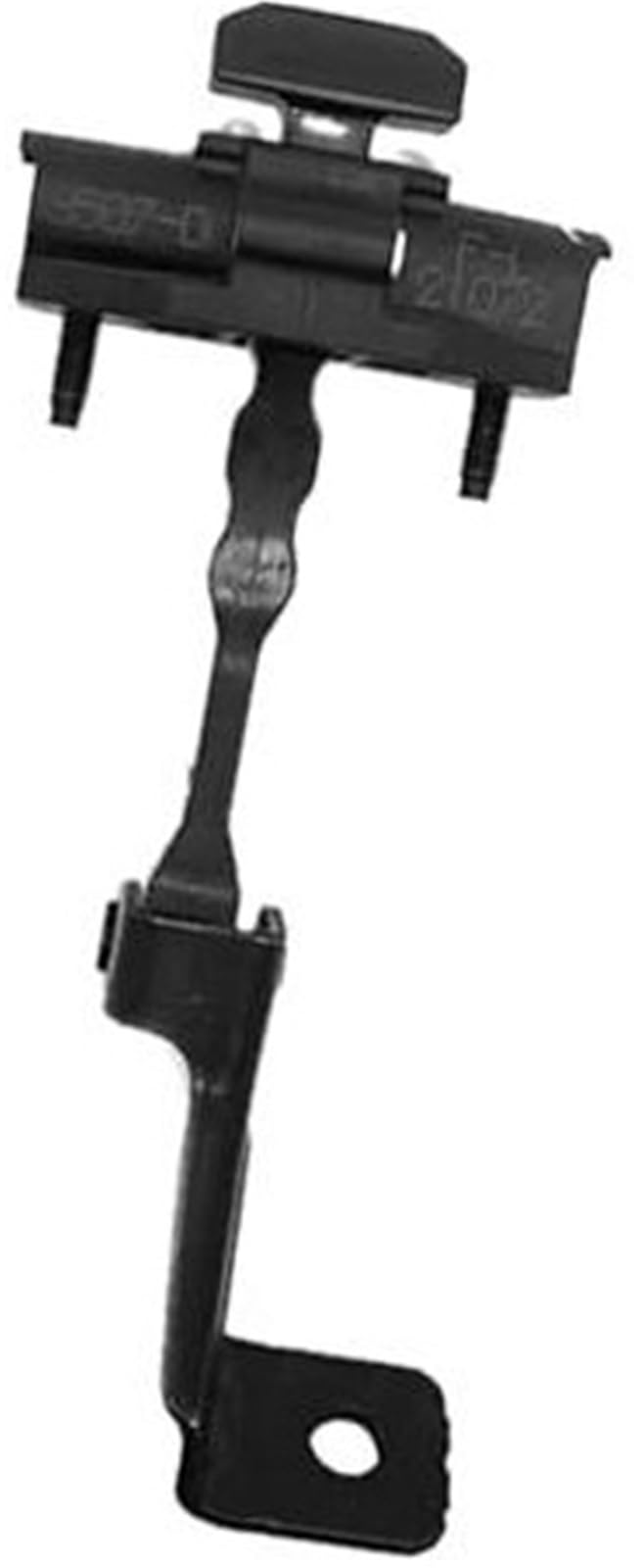 Türbegrenzer vorne/hinten, MKVAXR, for Tesla, for Modell 3 2017 2018 2019 2020 2021 OEM: 1089507 1110298 1089509 Autotürbegrenzer Türen Scharnierstopp Check Strap Limitery(BLACK Front left) von MKVAXR