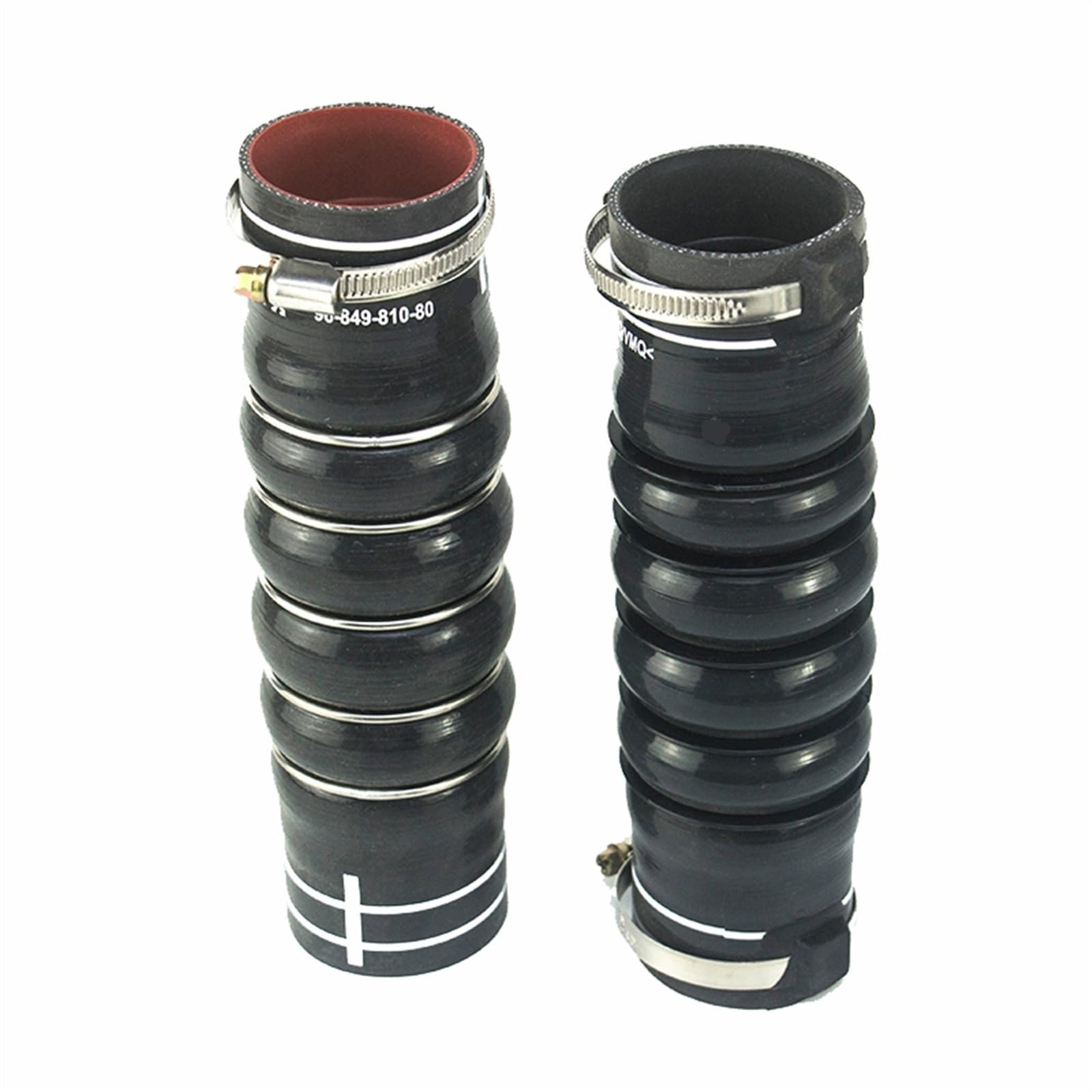 Turbo-Ansaugluftschlauch, MKVAXR Länge 23 cm 1440N2 1440N3 Autozubehör Ladeluftkühlerschlauch Turbolader Heizölansaugschlauch, for Peugeot, 508 C5(1 Pair) von MKVAXR